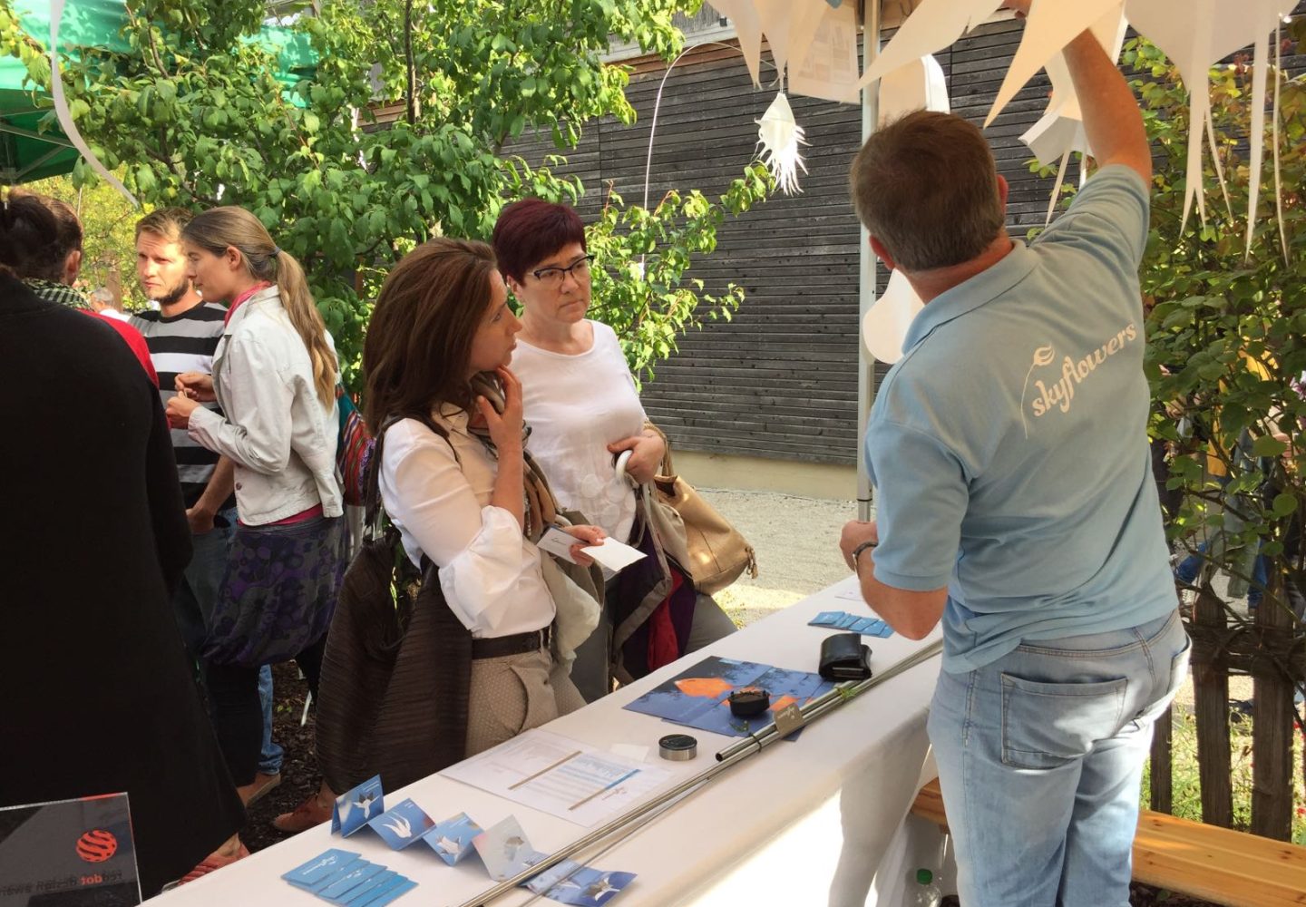 skyflowers bei der 12. Südtiroler Gartenlust in Lana