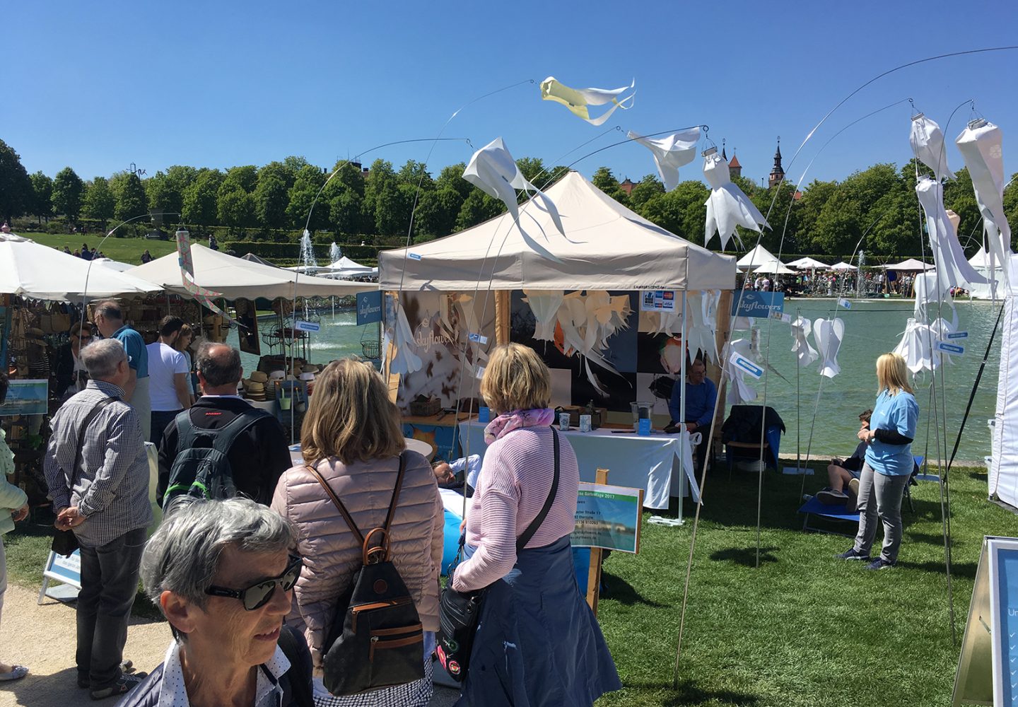 skyflowers auf den Barocken Gartentagen in Ludwigsburg