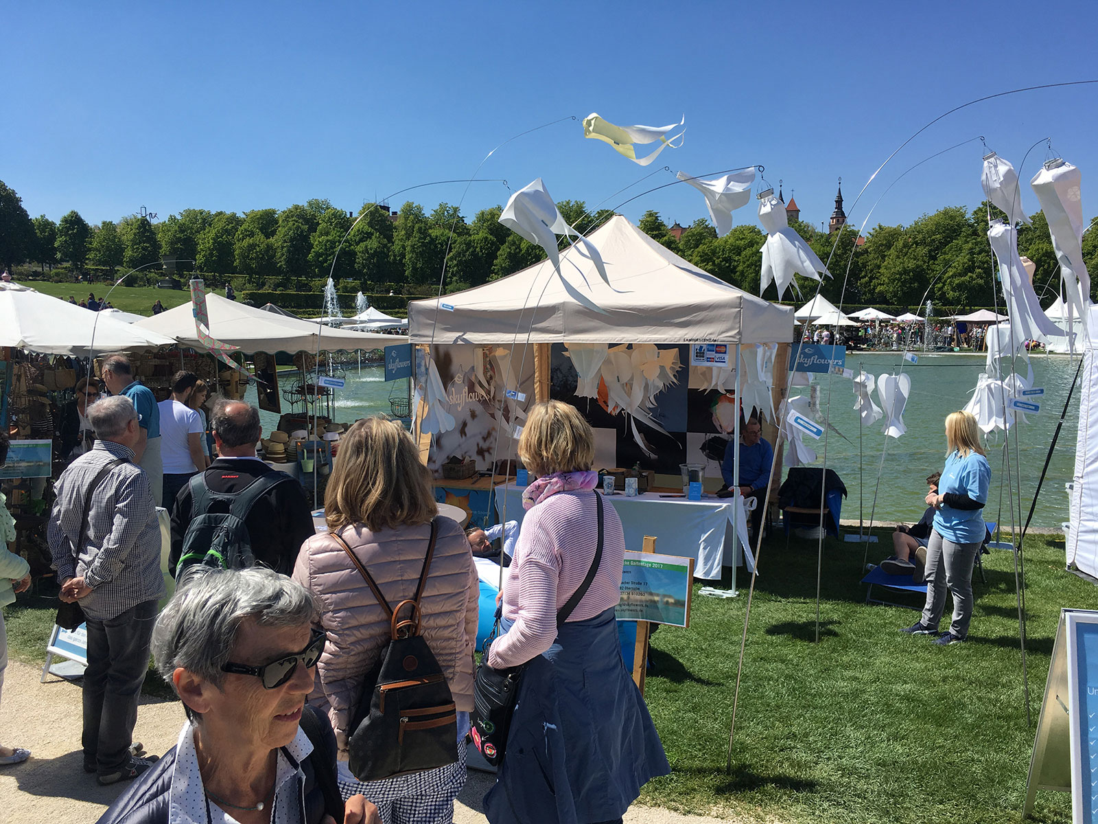 skyflowers auf den Barocken Gartentagen in Ludwigsburg